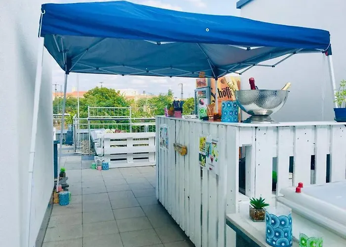 Διαμέρισμα Vip Design M. Dachterrasse *